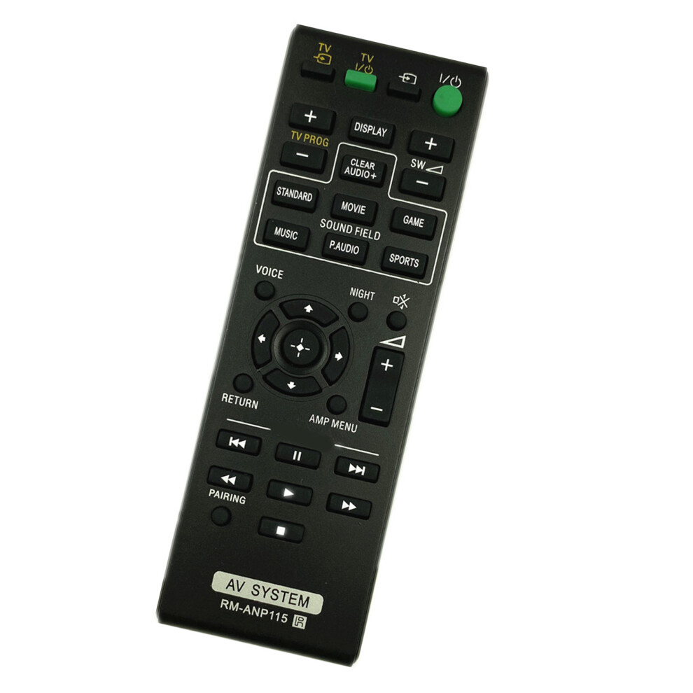 Small Replacement Remote Suitable For Home Theater Systems Simple Button Layout 7695001189552