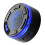 Dynamic Rhythm LED Light Waterproof Bluetooth-compatible Speaker for Shower Black 1