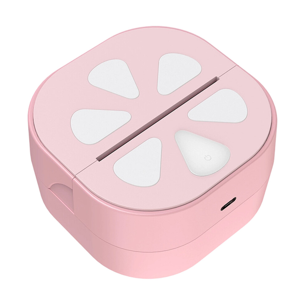 Thermally Label Printer Bluetooth-Compatible Printing Label Machine Shipping Label Pink 7695001207898