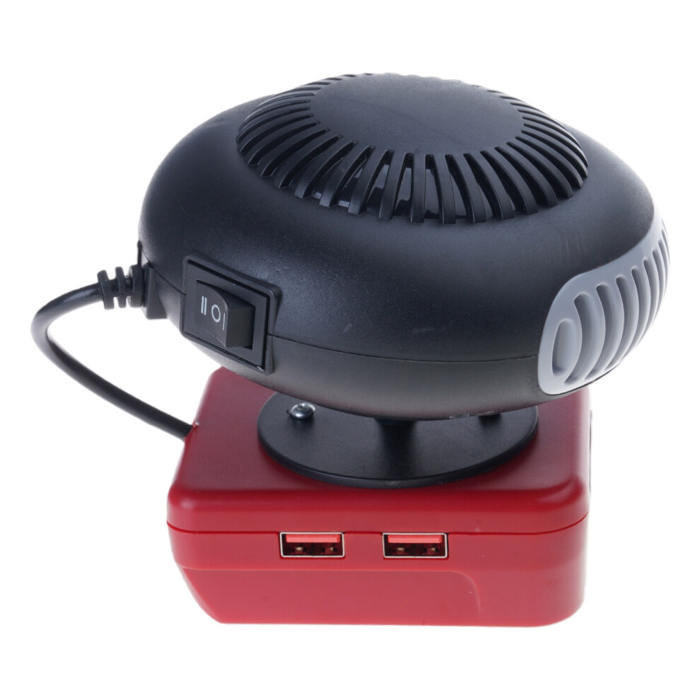 Heater Fan Offering Hot And Cool Air With Usb Charging Overheat Protections Mkee 7695001232227
