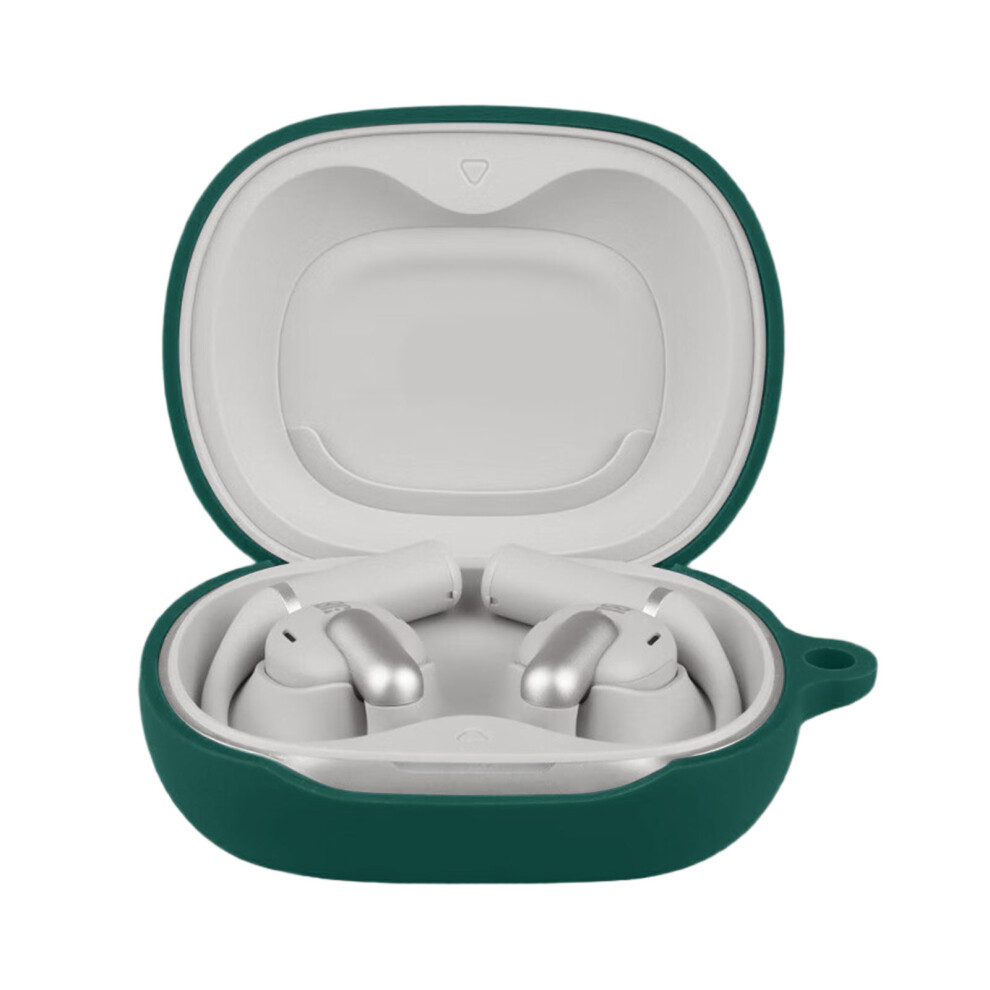 Silicone Sleeve Guard Shell Earphone Housing Case From Daily Wear&Tear For Dark/Green 7695001239394