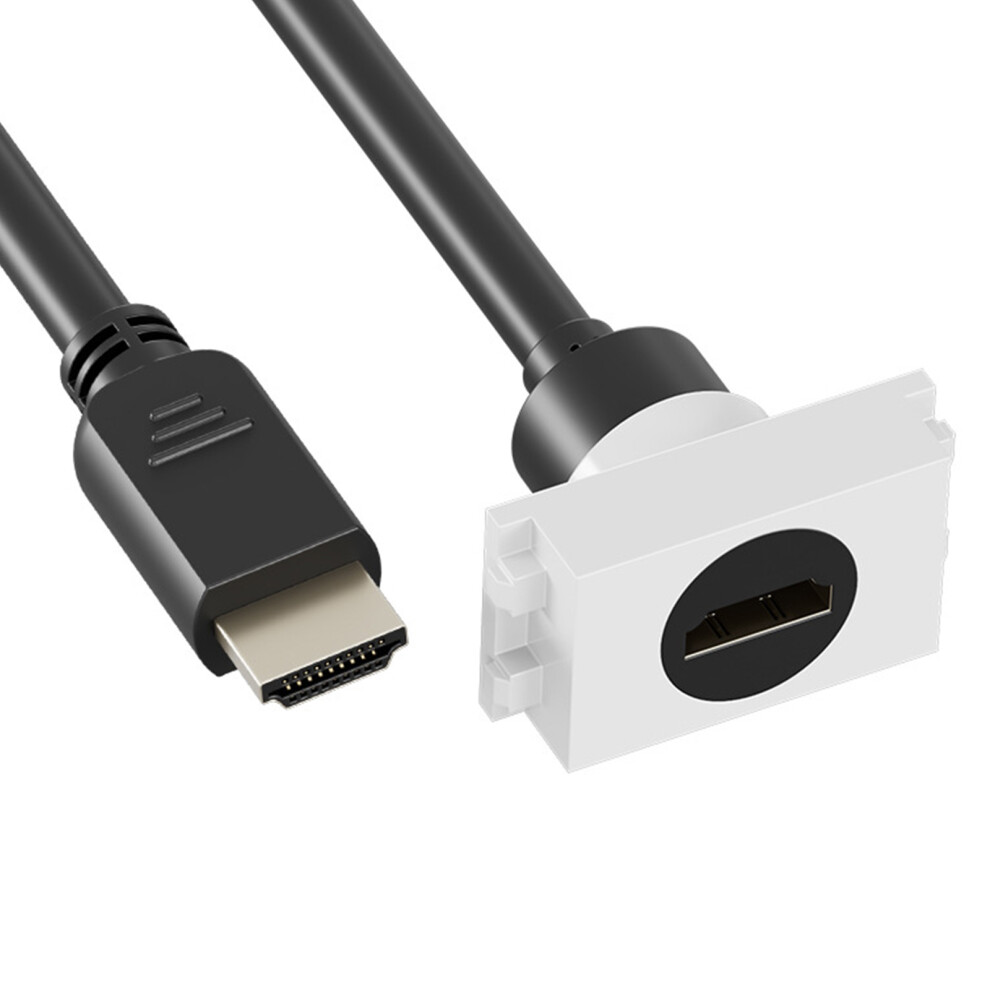 Hdtv Adapter Hdtv Panel Mount Connectors For High Definition Screen 100Cm Maleto Female 7695001201575