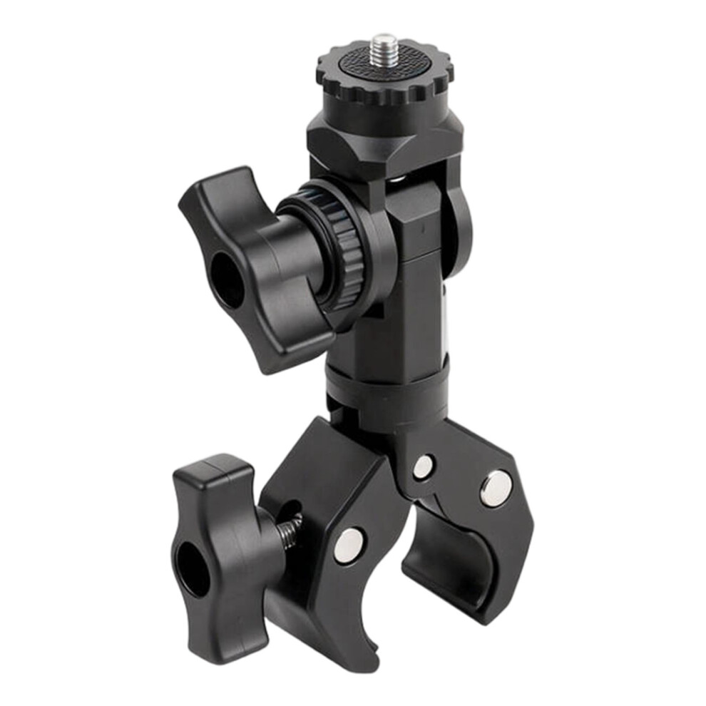 Single Clamp Mount For Action Camera Complete Turn Movement Bike Motorcycle Strong Clamp 7695001172974