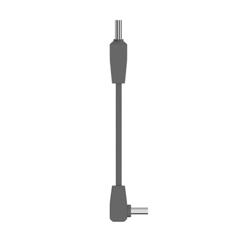 Flexible 240W Usb C Male To Male Charging Cord Data Cable Works In Tight Space 67Mm Gray 7695001253765