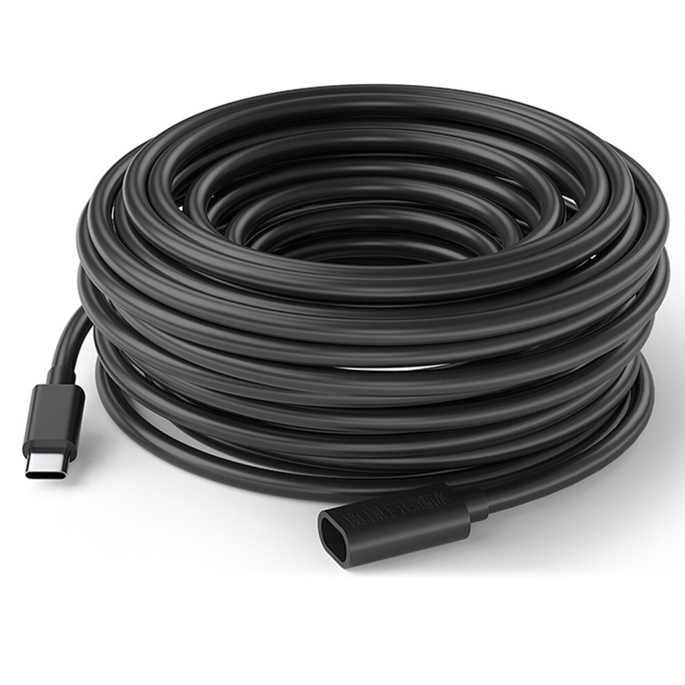 Secure Type C Male To Type C Female Usb C Extension Cord Providing Stable Black 10 Meters 7695001217033