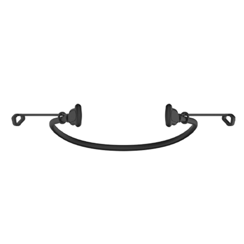 Secure Grip Silicone Straps For Wireless Earbuds Prevents Dropping During Sports Black 7695001189835
