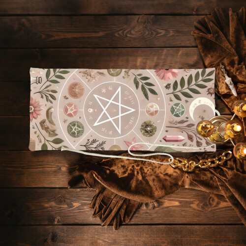 Spell Bag Game Accessory Abstruse Symbols Ideal For Botanics Fortune Telling 1