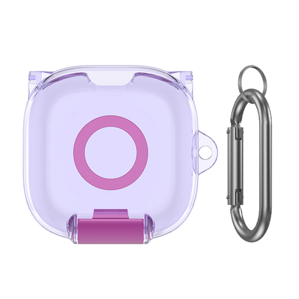 Earbud Soft Tpu Shockproof Shell Flexible Washable Sleeve Guard Case Transparent Lavender 7695001201872