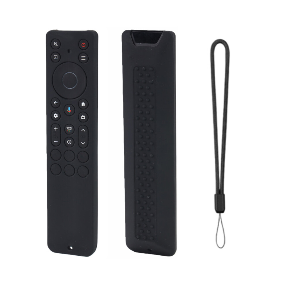 Silicone Remote Control Protective Case Dustproof Stain Repellents For Rc923a/Rc813a Black 7695001183536