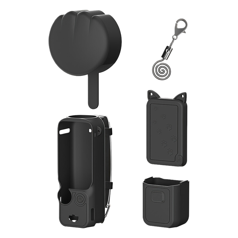 All Weather Silicone Guard For Outdoor Cameras Full Button Accessibility Color Black 7695001183031