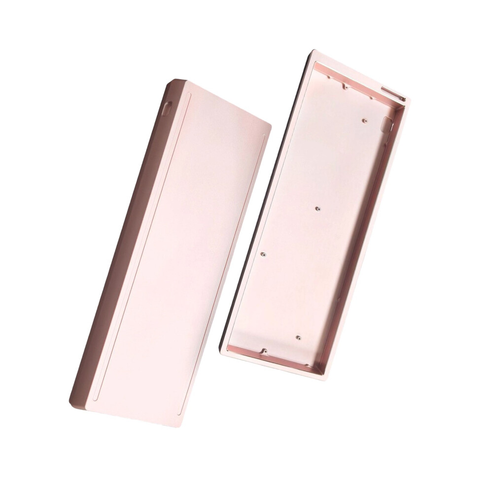 Mechanical Keyboards Case Aluminium Shell Keyboards Aluminum Housing Pink 7695001242707