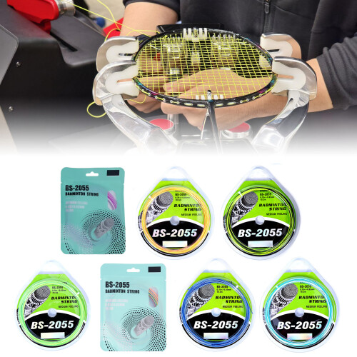 High Elastic Nylon Badminton Racket String 10m Training Nylon String Line Colorful 2