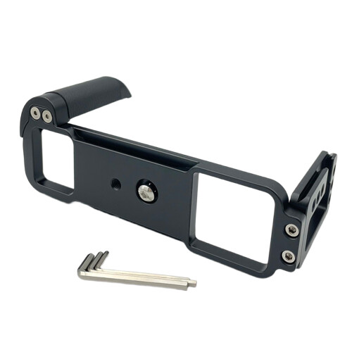 Fast Installation Camera Mount Plate No Tools Need for GFX 50R Photographers Black
