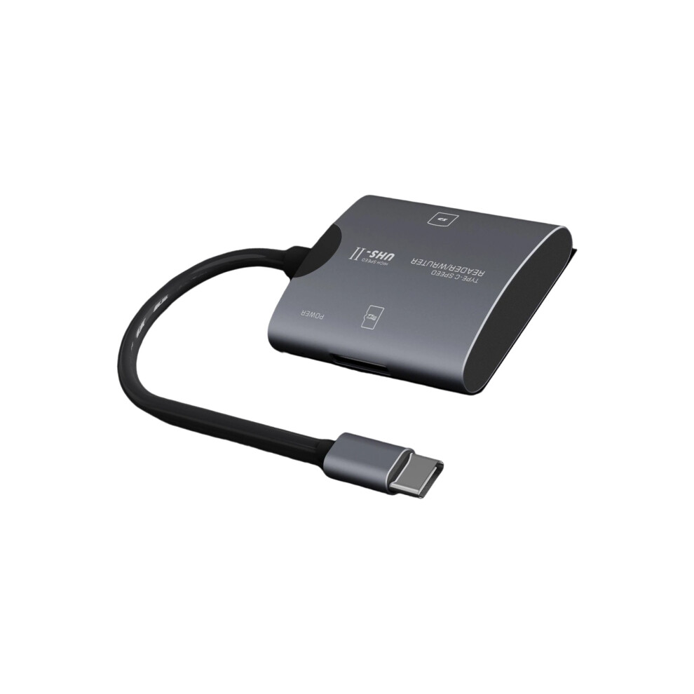 Aluminum Usb Type C Card Reader 480Mbps Speed For Tf And Xd Picture Cards Type-C 7695001240970