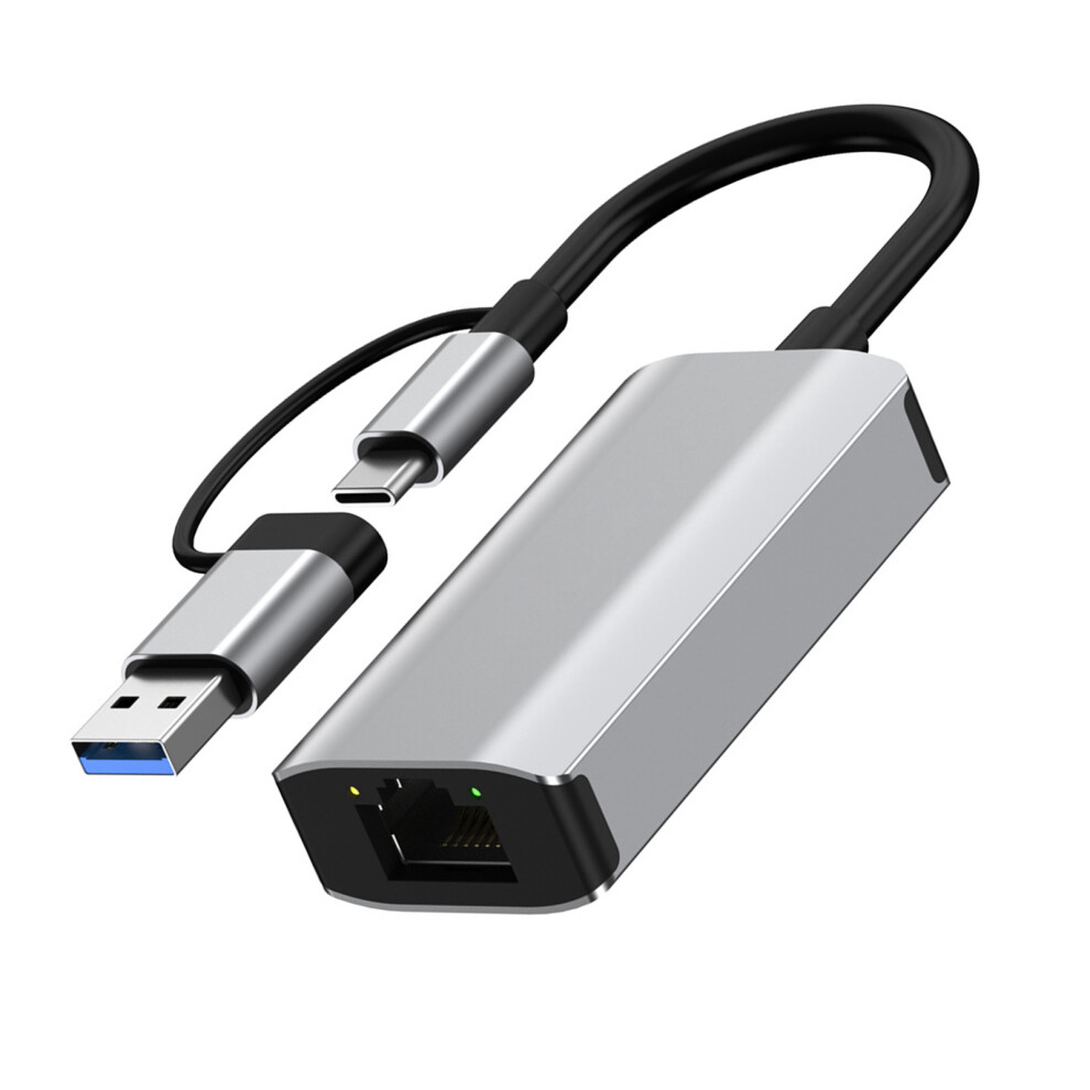 High Performances Usb To Ethernet Adapter Usb A Usb C Rj45 2.5Gbps 1Gbps Fast 1000Mbps 7695001200585