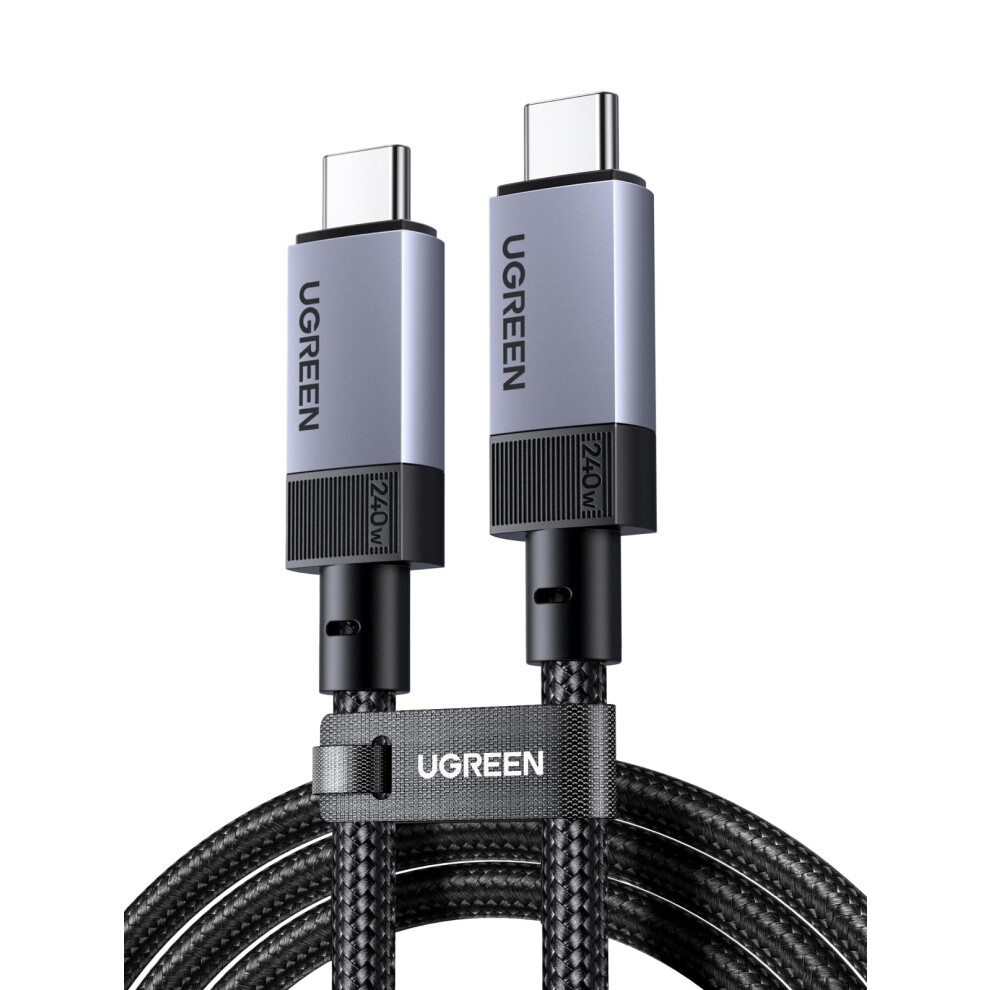 Photos - Cable (video, audio, USB) Ugreen USB C to USB-C 3.1 Gen2 Cable 240W Fast Charging 10Gbps Data Sync 4K@60Hz Video Output Compatible with Monitor, MacBo