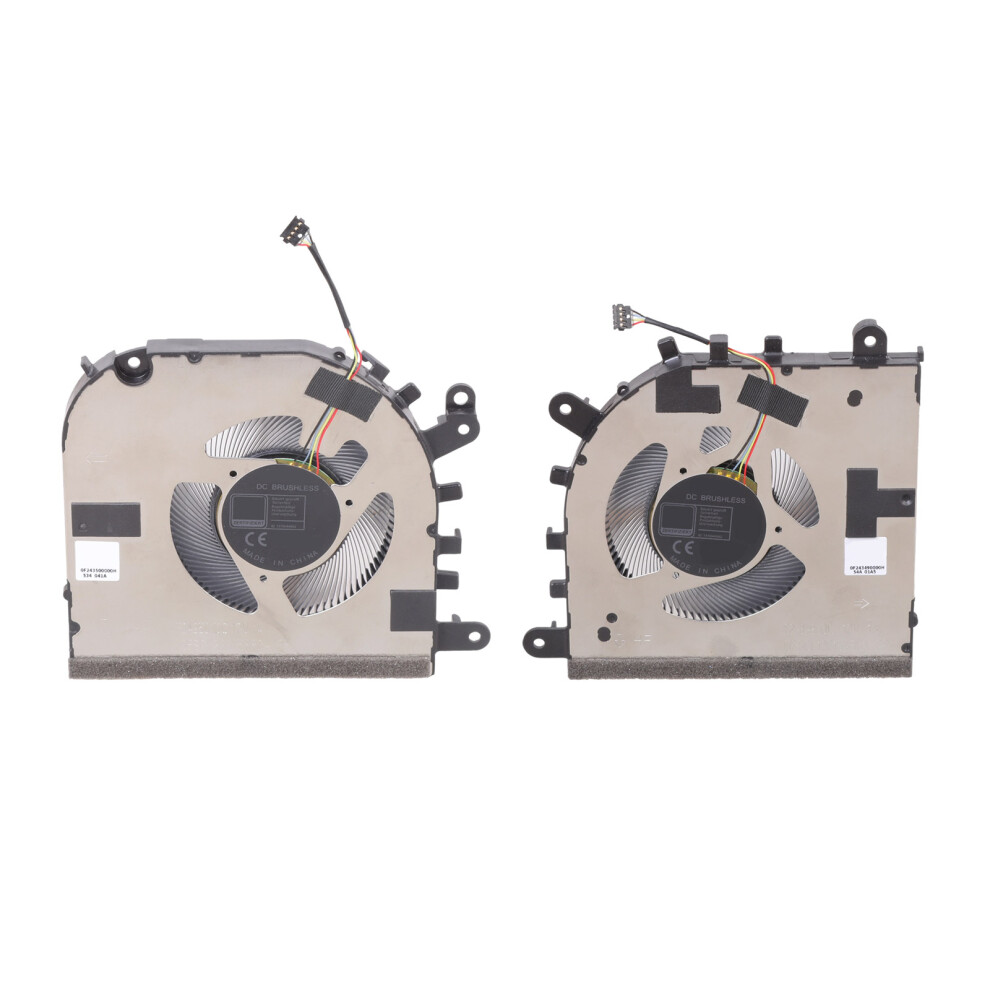 Dc12v Laptops Cpu Gpu Cooling Fan Notebook Radiators For 16S Imh9 9 16Imh9 L+R Org Cpu Gpu 7695001242455