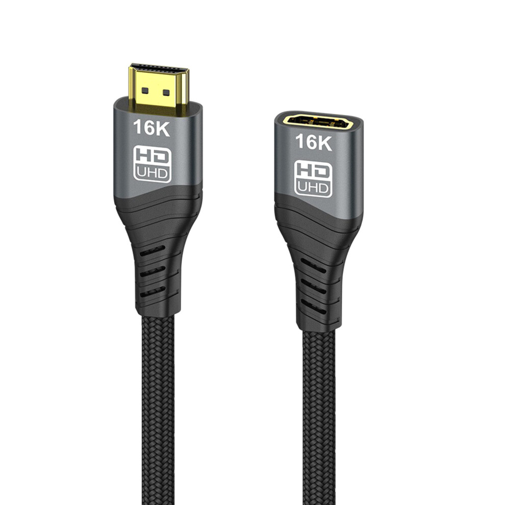 Fast Speed Hdtv Extension Cable For 16K 60Hz And 8K 240Hz Video Transmission 0.5 Meters 7695001162012