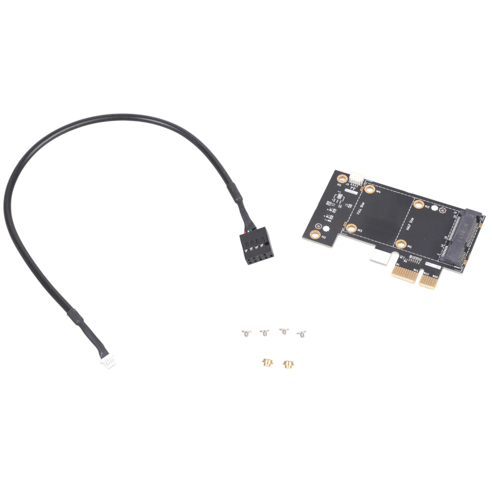 Mini Pcie To Pcie Expansion Board Single Slot Adapter For Motherboard Upgrades 7695001242080