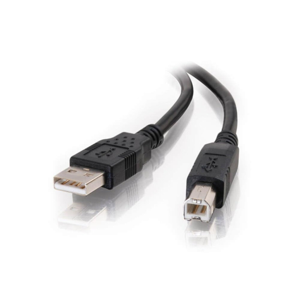C2g 1M Usb Printer Cable, Usb 2.0 A To B Lead. Compatible With Printers And Scanners From Hp, Epson, Brother, Samsung, Cannon And All Other Usb A/B D 5001780415751
