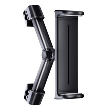 Rotatable 360 Tablets Stand for Automobile Headrest Multiple Position Viewing Black