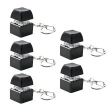 Pocket Mechanical Keyboards Tester Switches Fidgets Toy For Stress Relief Fun Black