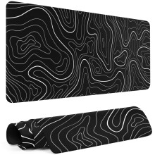 Rcege Extra Large Mouse Pad – XL Gaming Mousepad with Non-Slip Rubber Base, Waterproof Surface – Smooth Keyboard and Mouse Pad for Home, Office