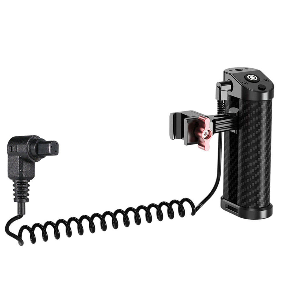 Ergonomic Camera Side Handle For Reduced Fatigue Includes 2.5Mm To Cable Zs54085 E13 7695001215008