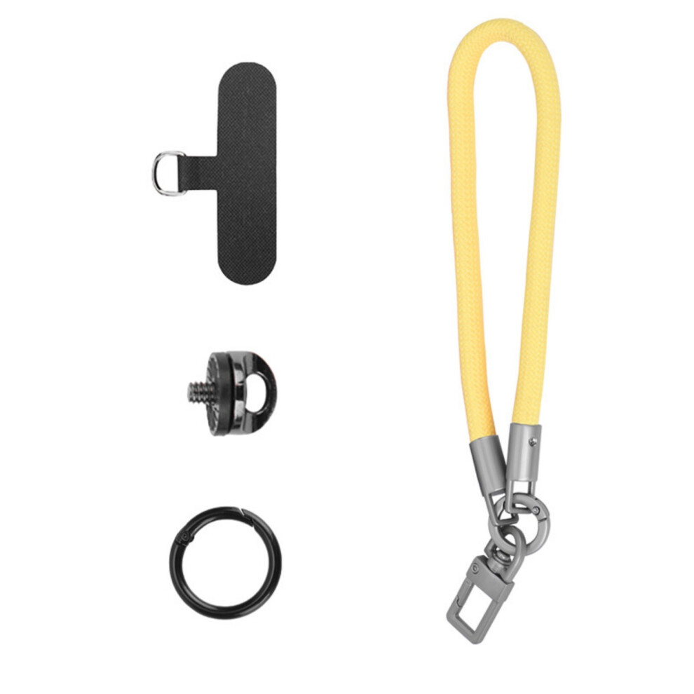 Comfortable Ergonomic Wristband Quick Release Attachment For Compact Cameras Color Yellow 7695001253833