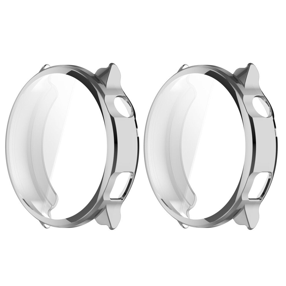 Shock Absorbing Cover Sleeve For 41Mm 45Mm Smartwatch Full Body Cover 45Mm Silver 7695001219099