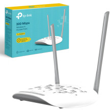 TP-Link TL-WA801N 300 Mbps Wireless N Access Point, Passive PoE Power Injector, Supports Multiple Operation Modes Access Point, Multi-SSID, Client, a