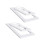 2 Piece/set Full Metal Desktop Wireless Speaker Stand Display Holder Bracket White S 1