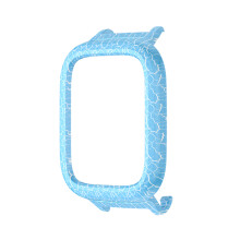 High Impact Resistant PC Protective Case Housing for Childrens Smartwatch Build Blue