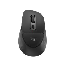 Logitech Signature Comfort Plus M850 L Wireless Mouse, Bluetooth Mouse with Palm Cushion, Silent Clicks, 24-Month Battery, Customisable Buttons, for
