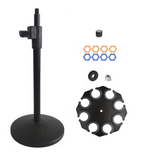 Heavy Duty Metal Microphone Clamp 130mm Slipproof Base Professional Use