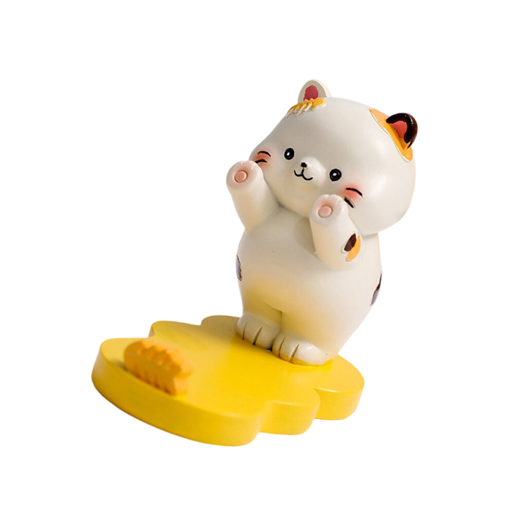 Synthetic Resin Mobile Phone Support Stand With Adorable Cartoon Design For Desk Type 1 7695001154529