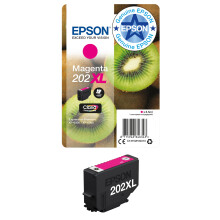 Epson 202XL Magenta Kiwi High Yield Genuine, Claria Premium Ink Cartridge, XL High Capacity