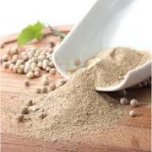 500g Organic Ground White Peppercorn Perfect for Seasonings Herbs and Spices