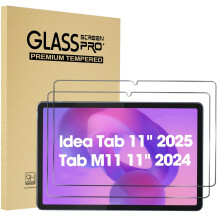 ProCase 2 Pack Screen Protector for Lenovo Idea Tab 11" 2025/Tab M11/Tab K11 LTE 11" 2024 TB330/TB336, Tempered Glass Film Guard for Lenovo 11" Idea