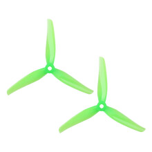 4Pcs 3 Paddle Propeller Props for Nazgul F5 FPV Racing with 5mm Translucent green