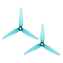 4Pcs 3 Paddle Propeller For Nazgul F5 Remote Models Multicopter Frame Transparent cyan