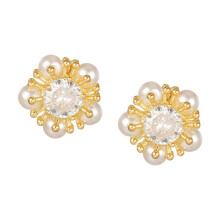 2Pcs Metal Flower Earphone Accessories for FreeClip 1/2 Earbuds Securely Hold Gold