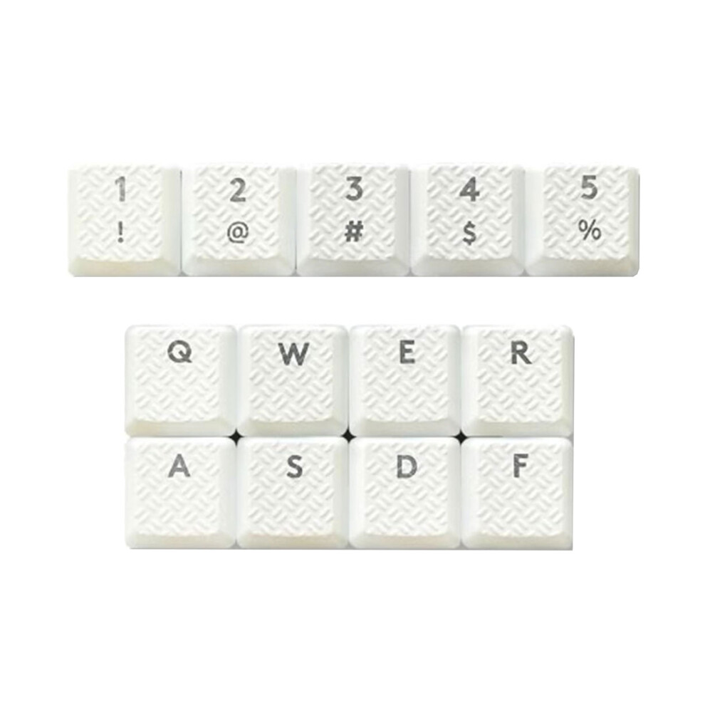 Diy Mechanical Keyboard Keycaps Low Profile Texture Nonslip Cover For G915/G813 White 7695001172547
