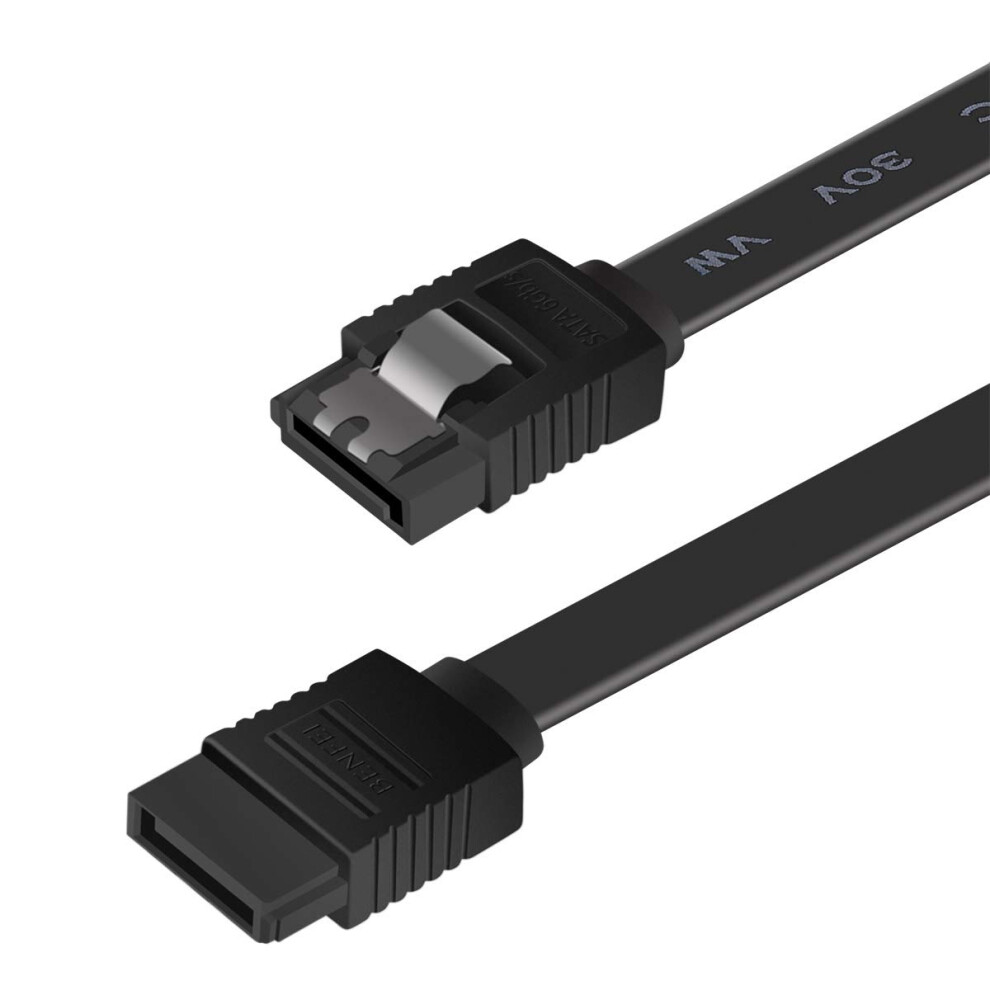 Sata Cable Iii, Benfei Sata Cable Iii 6Gbps Straight Hdd Sdd Data Cable With Locking Latch 18 Inch Compatible For Sata Hdd, Ssd, Cd Driver, Cd Writer 5005297878108