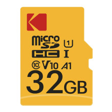Kodak EKMSDM32GHC10K Premium 32GB microSDHC Memory Card/High Speed/SD Adapter UHS-I / U1 / up to 85 MB/s
