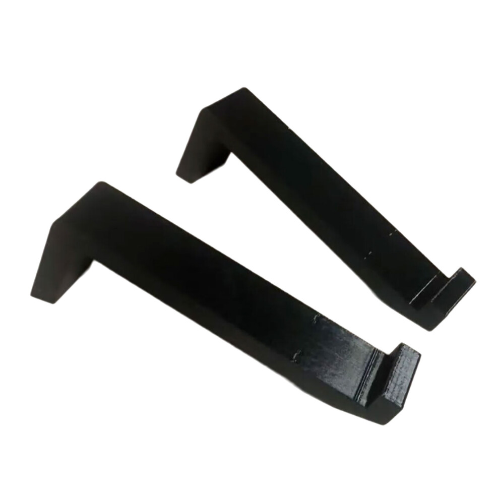 1Pair Ergonomic Keyboard Risers With Stable Support For Reduced Wrist Fatigue Black 7695001188012