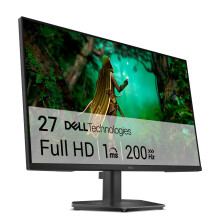 Dell 27 Gaming Monitor - SE2725HG, Full HD (1920x1080), 200Hz, Fast IPS, 1ms, AMD FreeSync Premium, 99% sRGB, VESA (100x100mm), DisplayPort, 2 HDMI,
