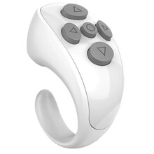 Rechargeable Finger Page Turner with Long Battery Service Lasts Weeks for Travel White