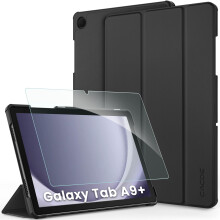 CACOE Case for Samsung Galaxy A9+ Plus Tablet +Screen Protector, Black