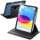 JETech 360 Rotating Case for iPad (A16) 11th/10th Gen, Black 1